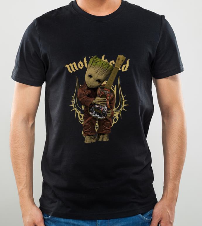 Awesome Baby Groot Hug Motor Head Guitar shirt 4 - Awesome Baby Groot Hug Motor Head Guitar shirt