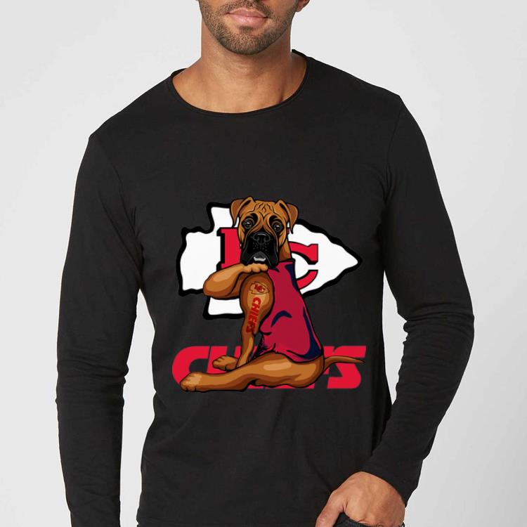 Awesome Boxer Tattoo Kansas City Chiefs shirt 4 - Awesome Boxer Tattoo Kansas City Chiefs shirt