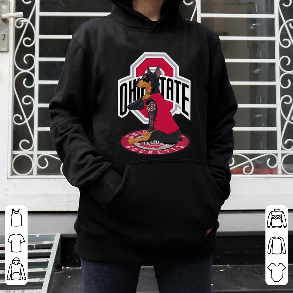 Awesome Dobermann Tattoos Ohio State Buckeyes shirt 4 - Awesome Dobermann Tattoos Ohio State Buckeyes shirt