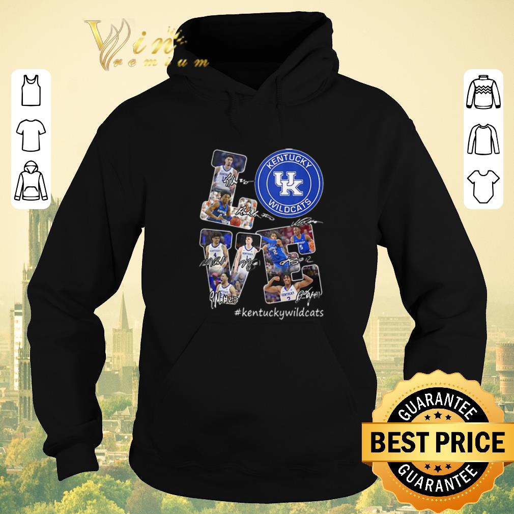 Awesome Love KentuckyWildcats logo Signatures shirt sweater 4 - Awesome Love #KentuckyWildcats logo Signatures shirt sweater