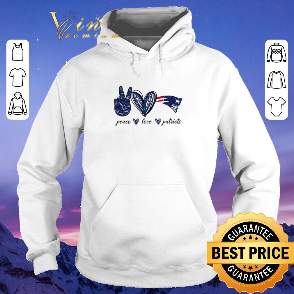 Awesome Peace Love New England Patriots logo shirt sweater 4 - Awesome Peace Love New England Patriots logo shirt sweater