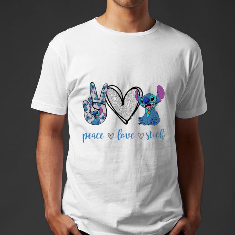 Awesome Peace Love Stitch shirt 4 - Awesome Peace Love Stitch shirt
