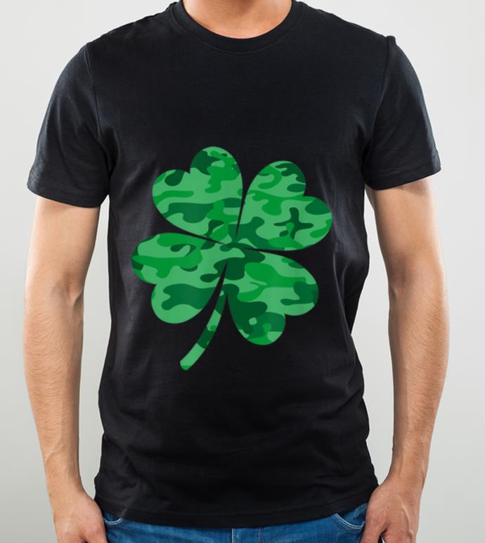 Awesome St Patricks Day Women Fun Green Camouflage Shamrock shirt 4 - Awesome St Patricks Day Women Fun Green Camouflage Shamrock shirt