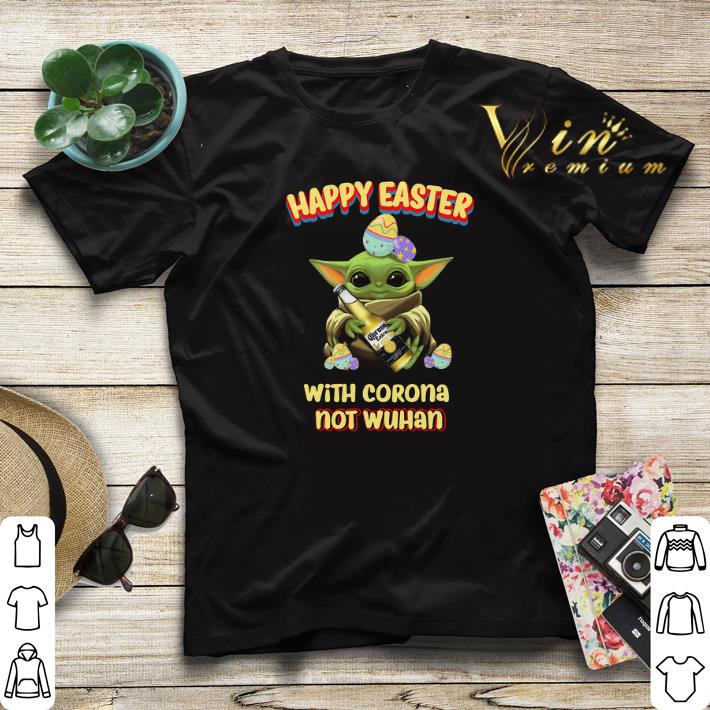 Baby Yoda happy easter with corona not wuhan shirt sweater 4 - Baby Yoda happy easter with corona not wuhan shirt sweater