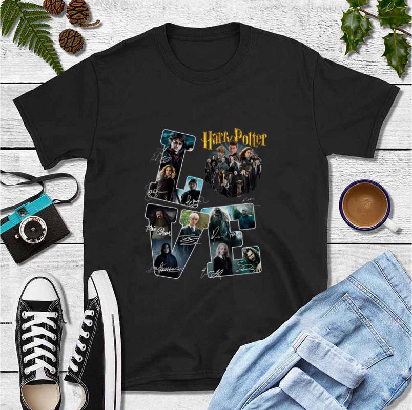 Beautiful Love Harry Potter All Characters Signatures shirt 4 - Beautiful Love Harry Potter All Characters Signatures shirt