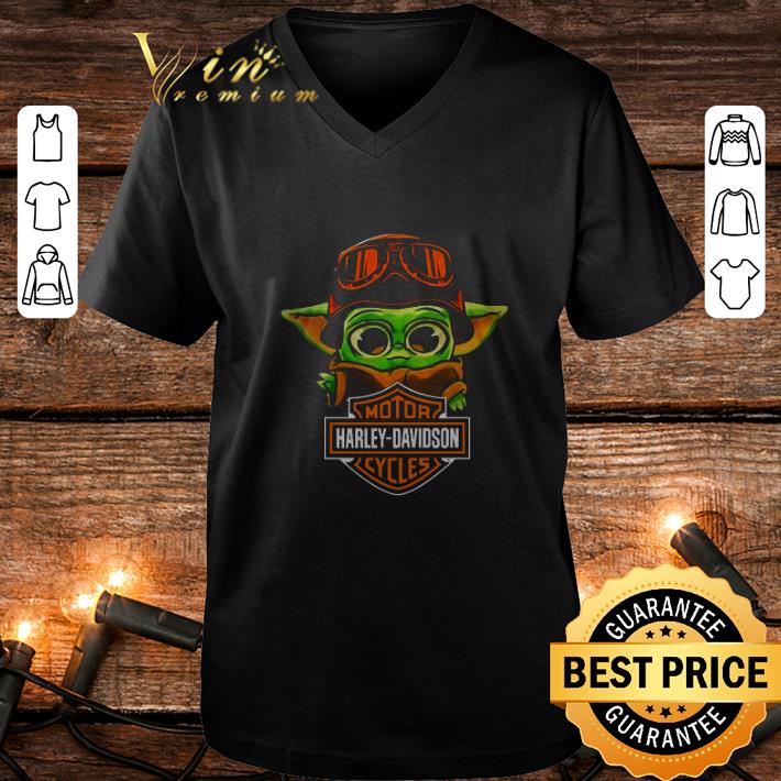 Best Baby Yoda Harley Davidson motorcycles shirt 4 - Best Baby Yoda Harley Davidson motorcycles shirt
