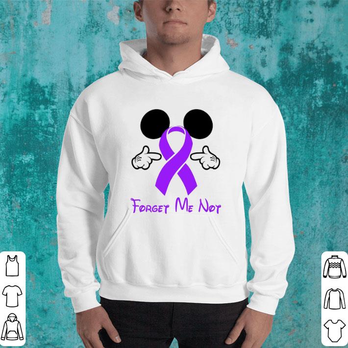 Best Mickey Mouse Forget me not Alzheimer s awareness shirt 4 - Best Mickey Mouse Forget me not Alzheimer’s awareness shirt