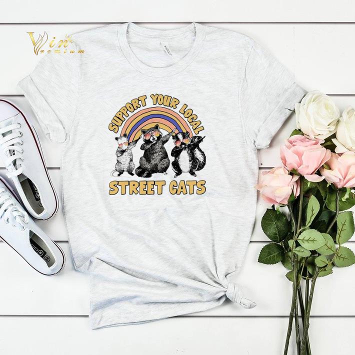 Dabbing Raccoon support your local street cats shirt sweater Dabbing Raccoon support your local street cats shirt sweater 4 - Dabbing Raccoon support your local street cats shirt sweater