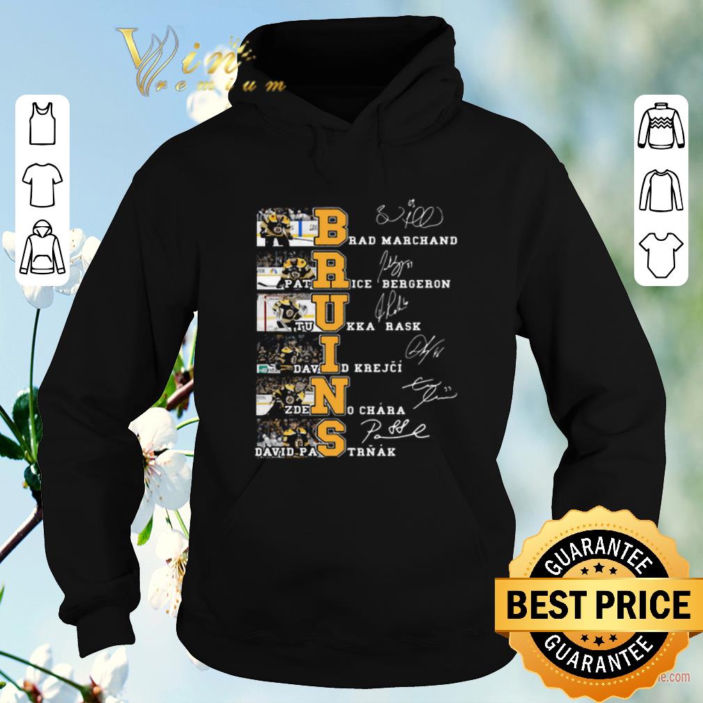Funny Boston Bruins Signatures Brad Marchand Patrice Bergeron shirt sweater 4 - Funny Boston Bruins Signatures Brad Marchand Patrice Bergeron shirt sweater