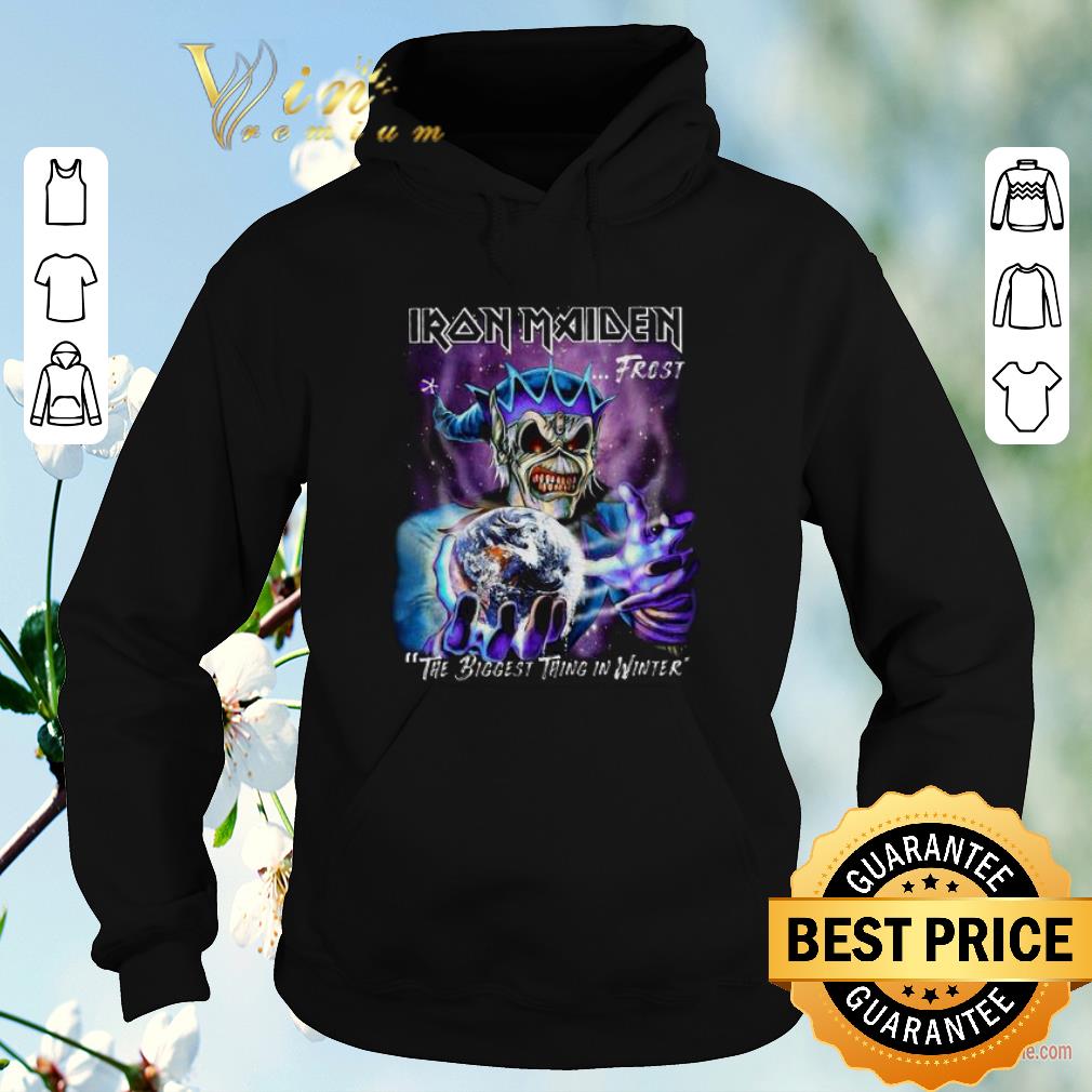 Funny Iron Maiden Frost The Biggest Thing In Winter shirt sweater 4 - Funny Iron Maiden Frost The Biggest Thing In Winter shirt sweater