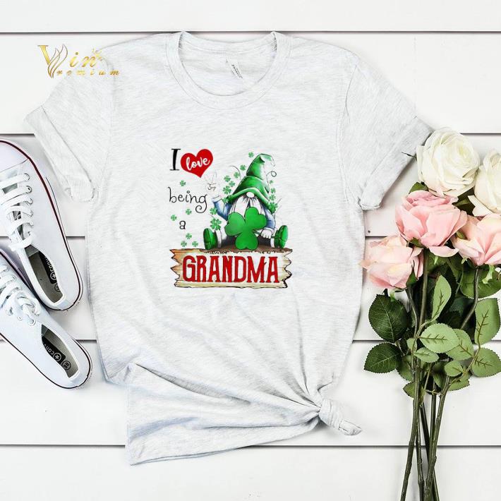 Gnome I love being a grandma shamrock St. Patrick's day shirt sweater Gnome I love being a grandma shamrock St Patrick s day shirt sweater 4 - Gnome I love being a grandma shamrock St. Patrick's day shirt sweater