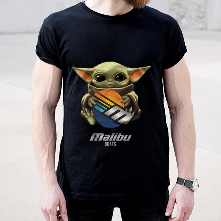 Great Baby Yoda Hug Malibu Boats shirt 4 - Great Baby Yoda Hug Malibu Boats shirt