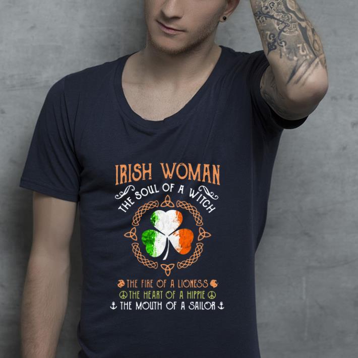 Great Irish Woman The Soul Of The Witch The Fire Of A Lioness The Heart Of A Hippie shirt 4 - Great Irish Woman The Soul Of The Witch The Fire Of A Lioness The Heart Of A Hippie shirt