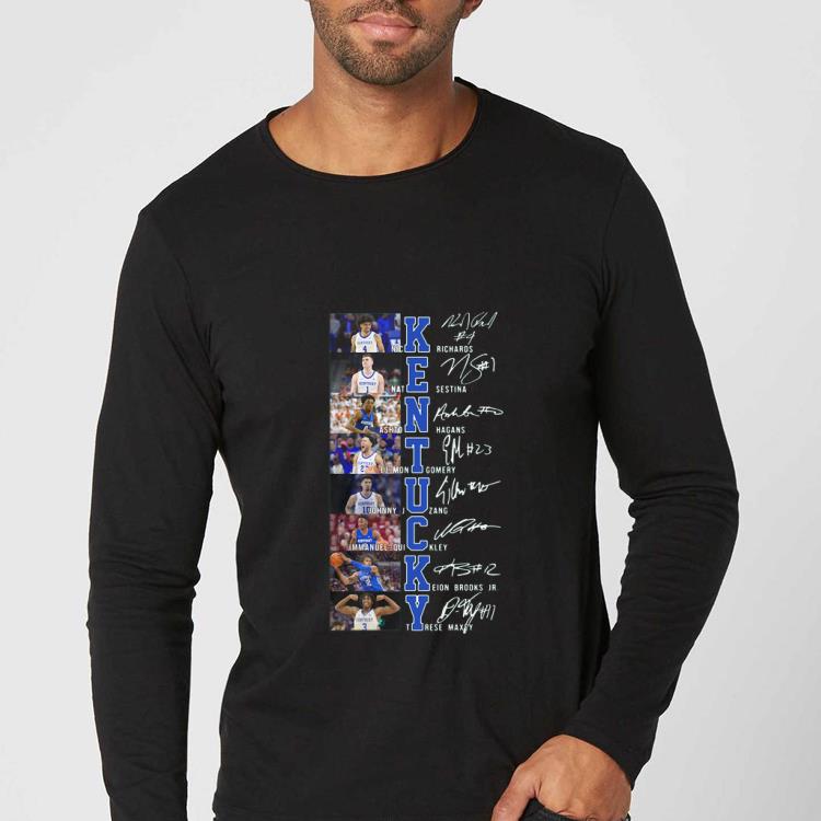Great Kentucky Nick Richards Girlfriend Nate Sestina Ashton Hagans Signatures shirt 4 - Great Kentucky Nick Richards Girlfriend Nate Sestina Ashton Hagans Signatures shirt