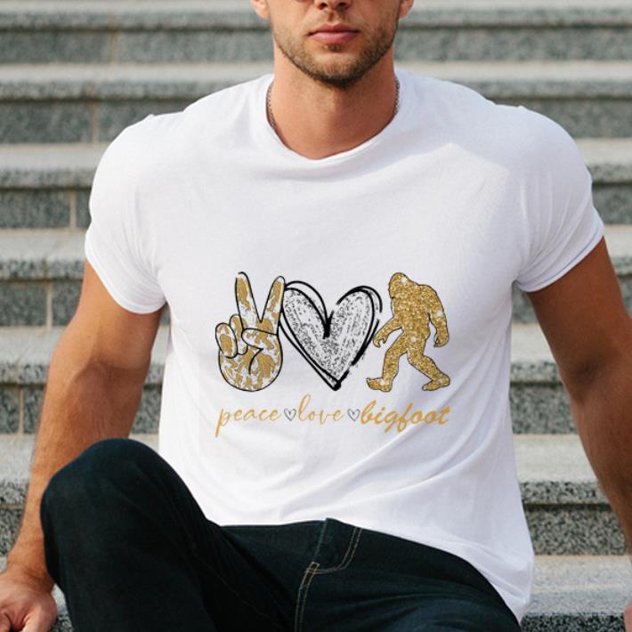 Great Peace Love Bigfoot shirt 4 - Great Peace Love Bigfoot shirt