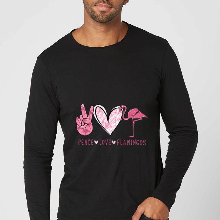 Great Peace Love Flamingos shirt 4 - Great Peace Love Flamingos shirt
