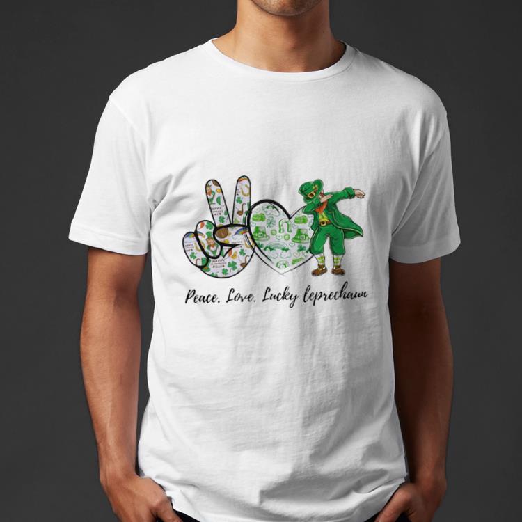 Great Peace Love Lucky Leprechaun St Patrick s Day shirt 4 - Great Peace Love Lucky Leprechaun St. Patrick's Day shirt