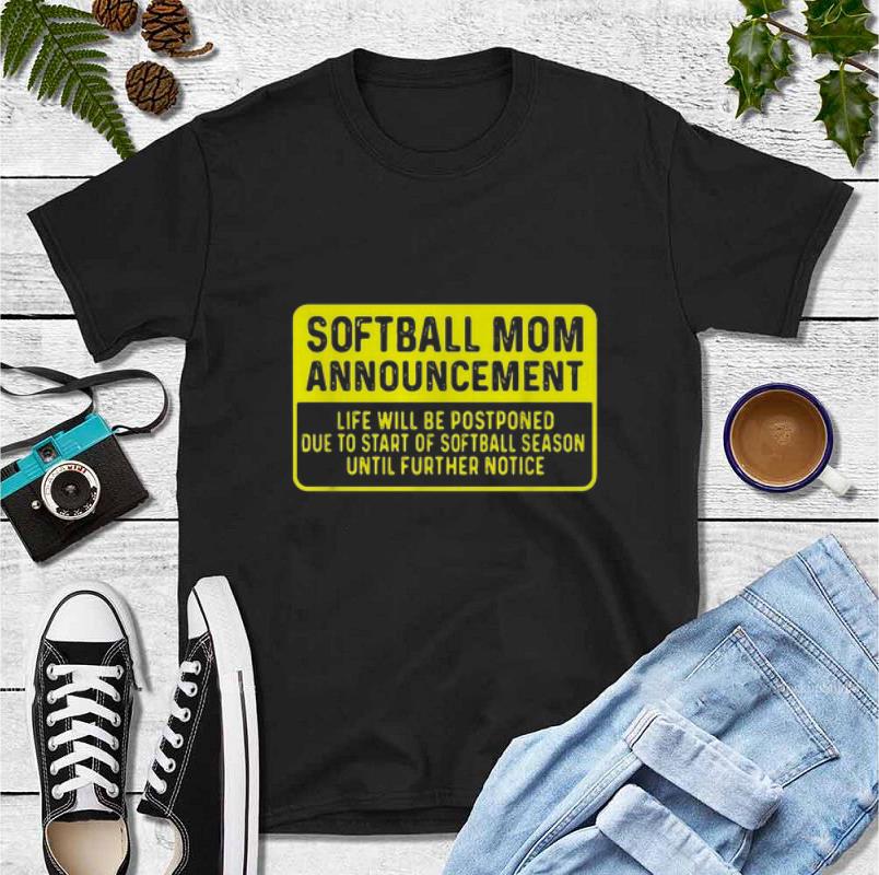 Great Softball Mom Announcement Mother s Day shirt 4 - Great Softball Mom Announcement Mother's Day shirt