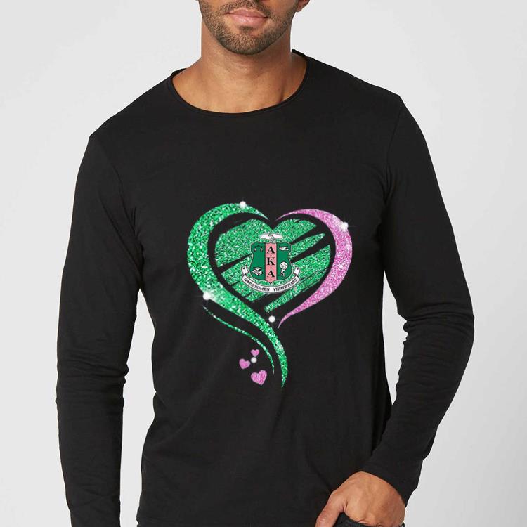 Hot Alpha Kappa Alpha Heart Diamond shirt 4 - Hot Alpha Kappa Alpha Heart Diamond shirt