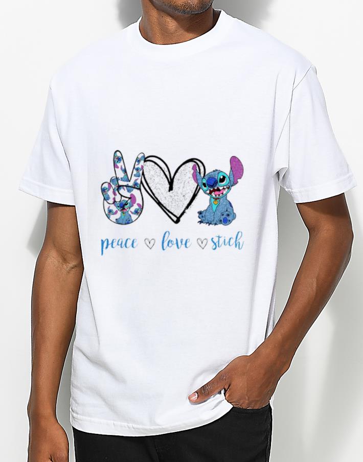 Hot Peace Love Stitch shirt 4 - Hot Peace Love Stitch shirt