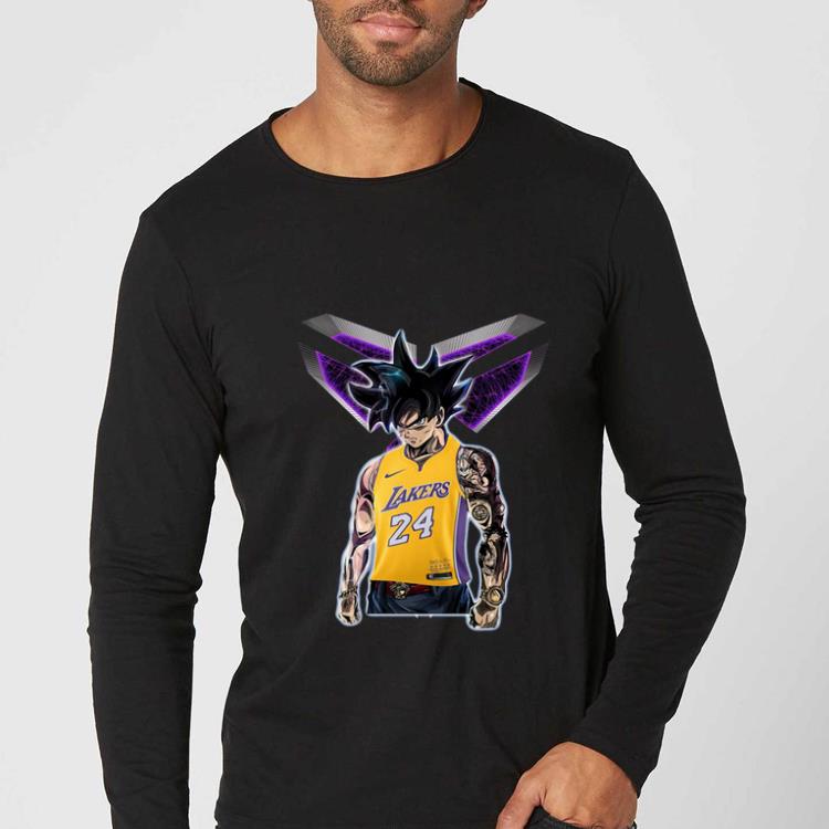 Hot Songoku Ultra Instinct Kobe Bryant Lakers 24 shirt 4 - Hot Songoku Ultra Instinct Kobe Bryant Lakers 24 shirt