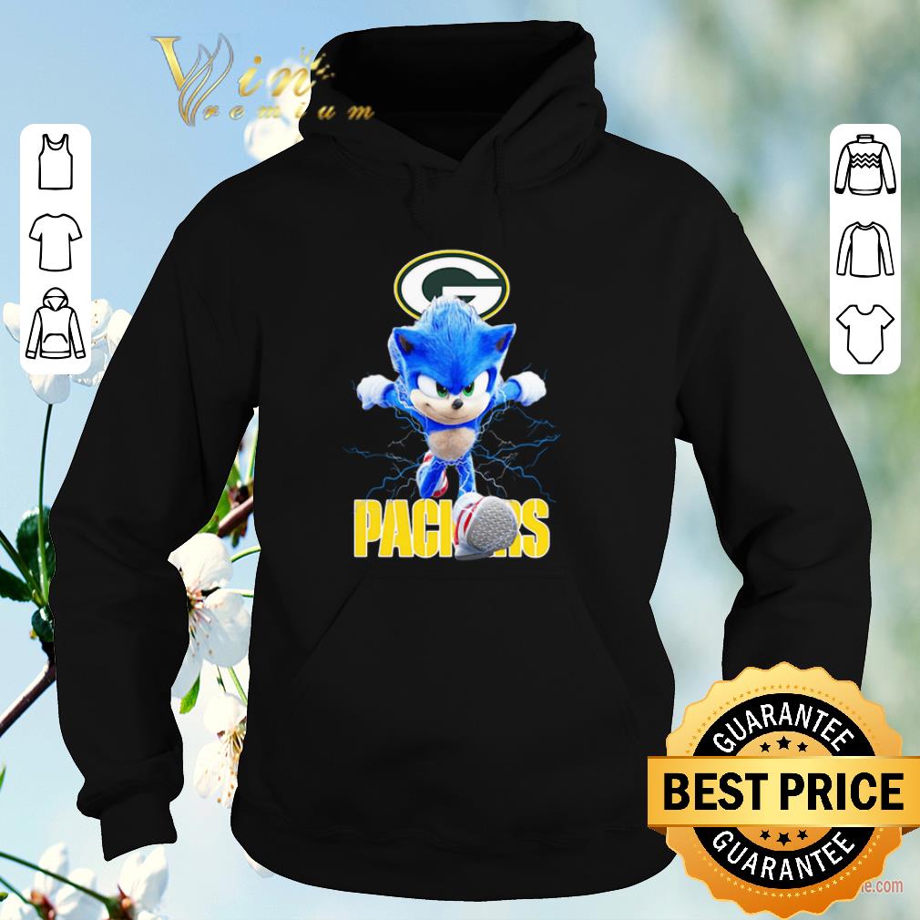 Hot Sonic the Hedgehog Green Bay Packers shirt sweater 4 - Hot Sonic the Hedgehog Green Bay Packers shirt sweater