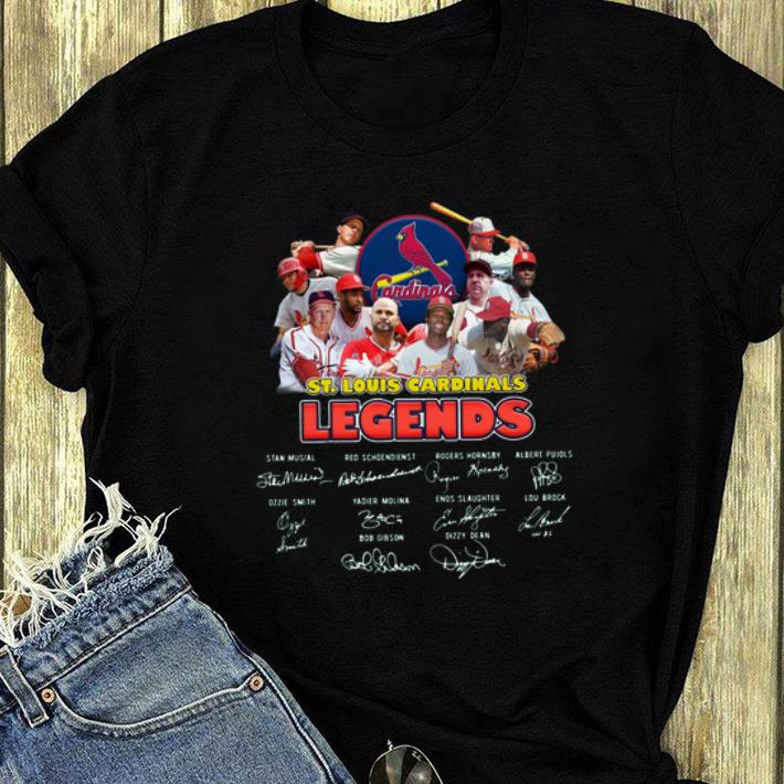 Hot St Louis Cardinals Legends Players Signatures shirt 4 - Hot St. Louis Cardinals Legends Players Signatures shirt