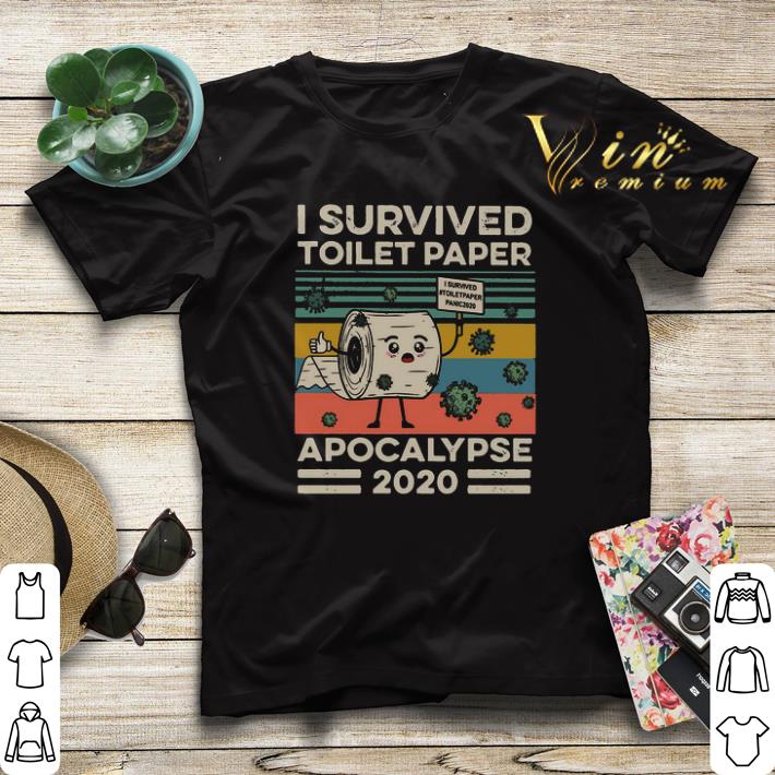 I survived toilet paper apocalypse 2020 Coronavirus vintage shirt sweater I survived toilet paper apocalypse 2020 Coronavirus vintage shirt sweater 4 - I survived toilet paper apocalypse 2020 Coronavirus vintage shirt sweater