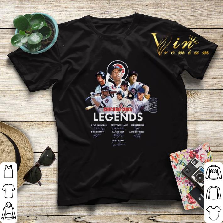 Logo Chicago Cubs Legends signatures Greg Maddux Kris Bryant shirt sweater 4 - Logo Chicago Cubs Legends signatures Greg Maddux Kris Bryant shirt sweater