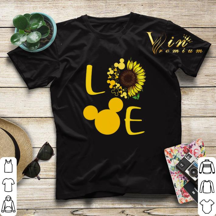 Love Sunflower Mickey mouse shirt sweater Love Sunflower Mickey mouse shirt sweater 4 - Love Sunflower Mickey mouse shirt sweater