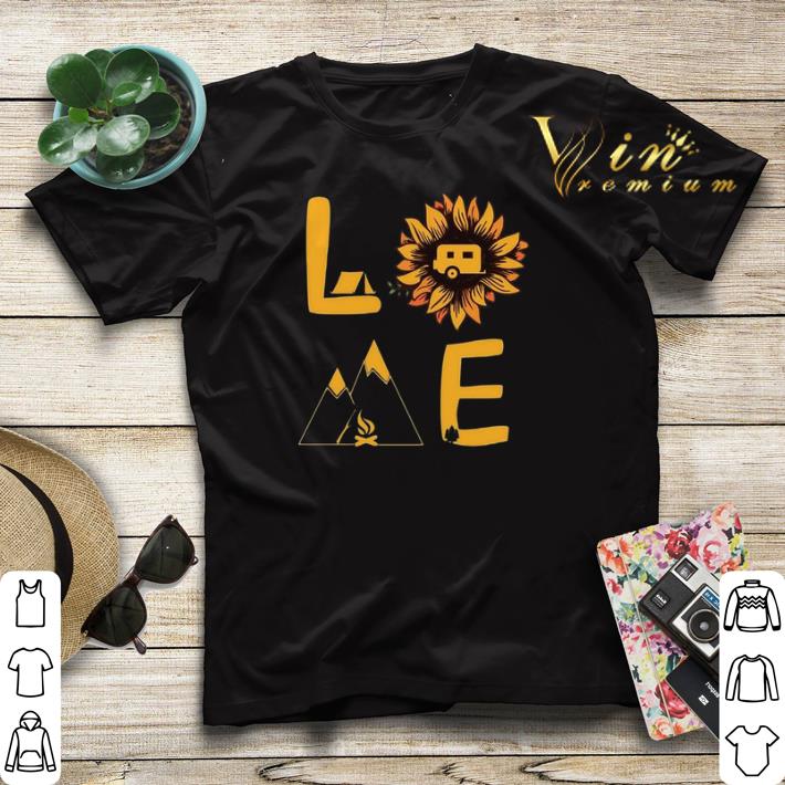 Love sunflower and camping shirt sweater 4 - Love sunflower and camping shirt sweater