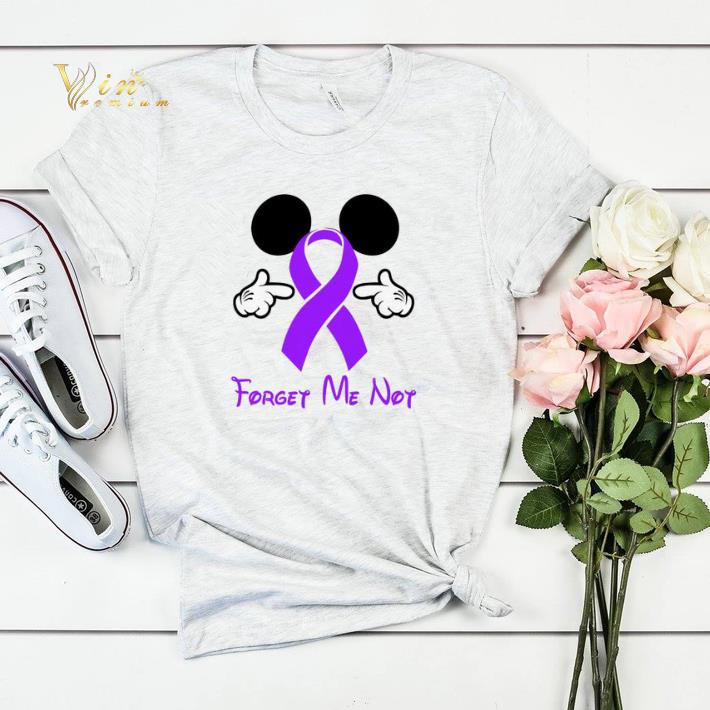 Mickey mouse forget me not Fibromyalgia Awareness shirt sweater 4 - Mickey mouse forget me not Fibromyalgia Awareness shirt sweater