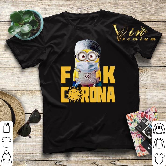 Minion fuck corona covid 19 shirt sweater 4 - Minion fuck corona covid 19 shirt sweater