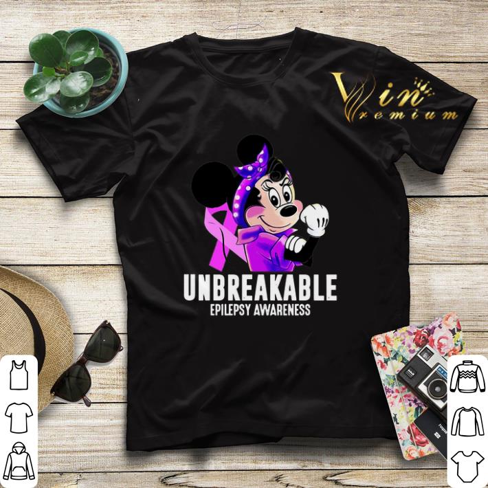 Minnie Mouse Unbreakable Epilepsy Awareness shirt sweater 4 - Minnie Mouse Unbreakable Epilepsy Awareness shirt sweater