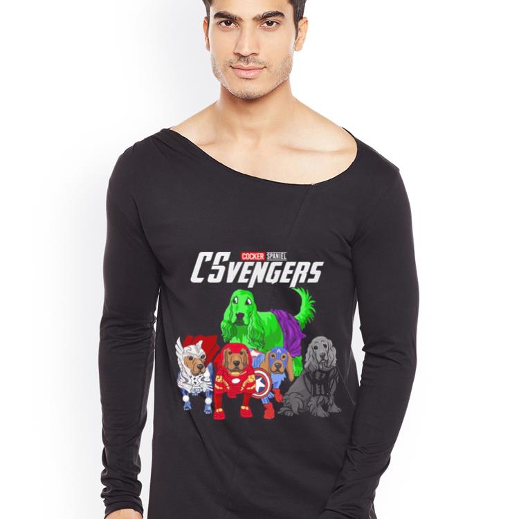 Nice Cocker Spaniel CSvengers Marvel Avengers Endgame shirt 4 - Nice Cocker Spaniel CSvengers Marvel Avengers Endgame shirt