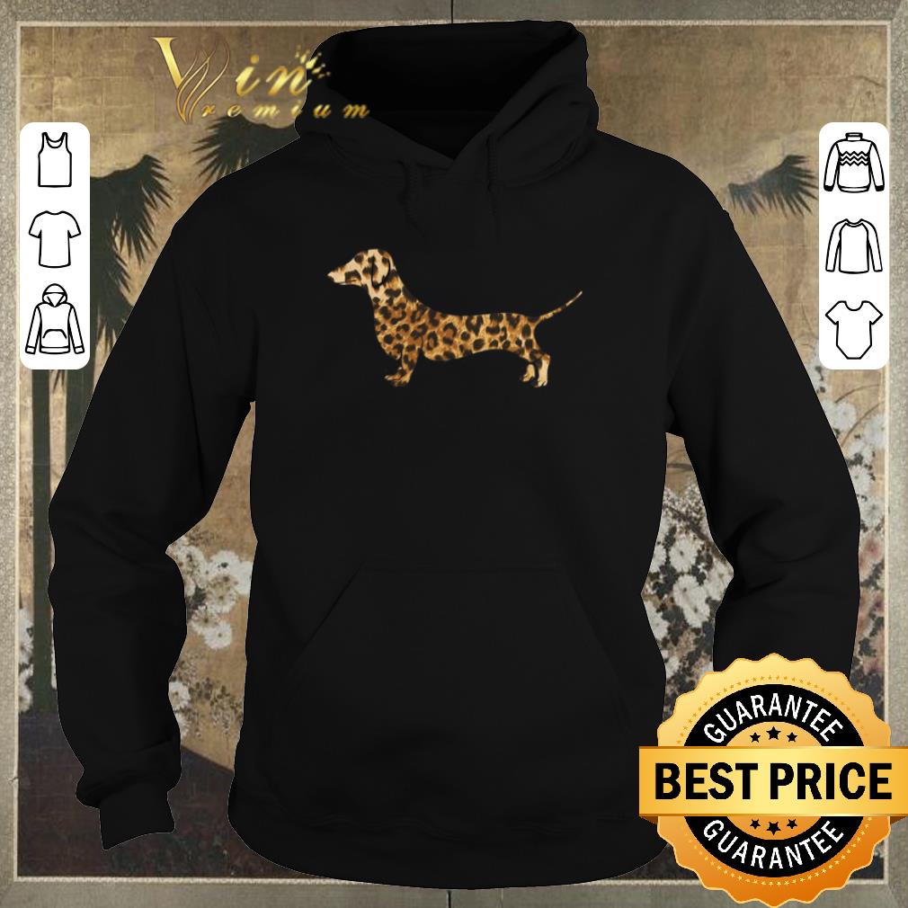 Nice Dachshund mashup leopard shirt sweater 4 - Nice Dachshund mashup leopard shirt sweater