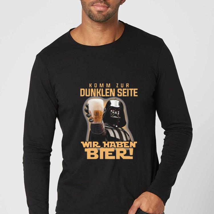 Nice Darth Vader Komm Zur Dunklen Seite Wir Haben Bier shirt 4 - Nice Darth Vader Komm Zur Dunklen Seite Wir Haben Bier shirt