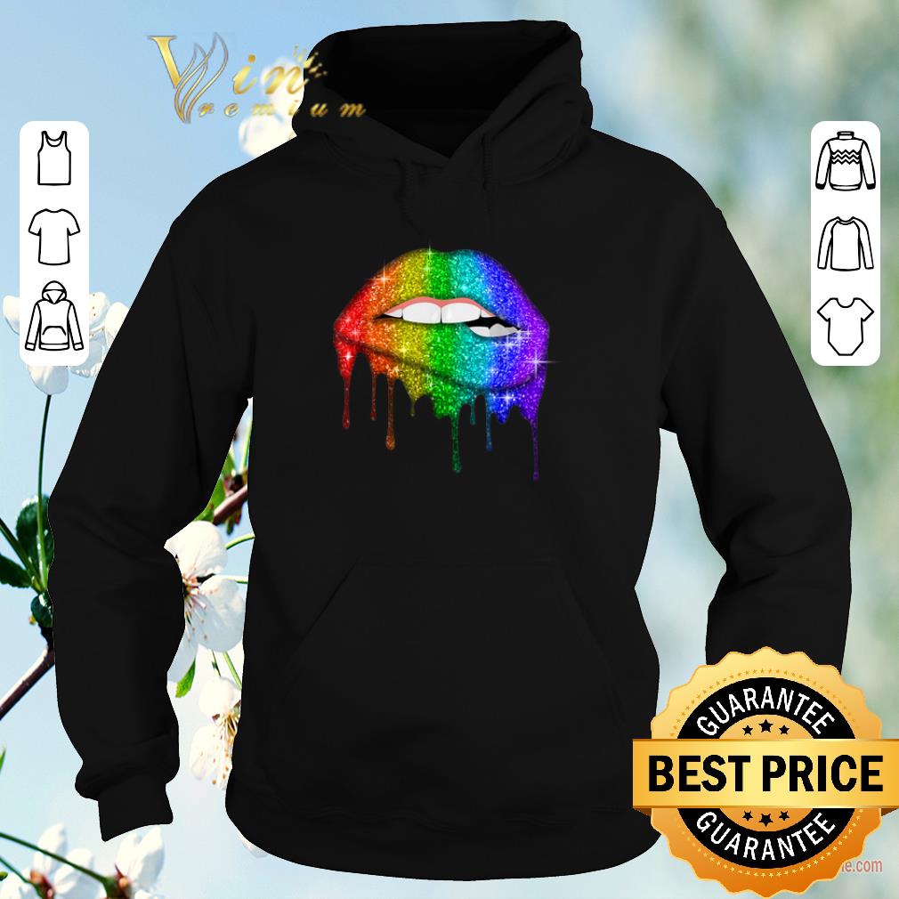 Nice Glitter Lips Pride Gay Lesbian Transgender LGBT Colors shirt sweater 4 - Nice Glitter Lips Pride Gay Lesbian Transgender LGBT Colors shirt sweater