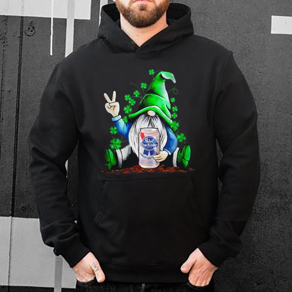 Nice Gnomes Lucky Hug Pabst Blue Ribbon Life Shamrock St Patricks Day shirt 4 - Nice Gnomes Lucky Hug Pabst Blue Ribbon Life Shamrock St Patricks Day shirt