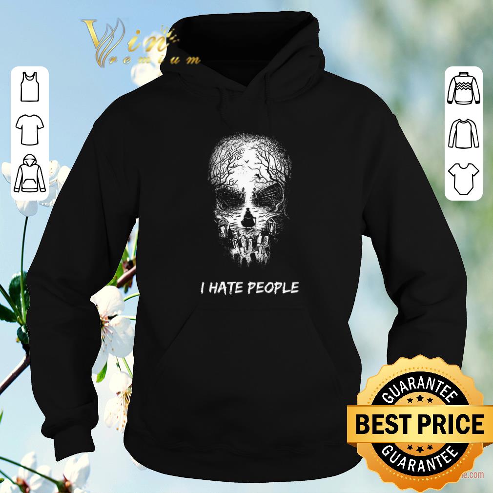 Nice I Hate People Disneyland Haunted Mansion Skull shirt sweater 4 - Nice I Hate People Disneyland Haunted Mansion Skull shirt sweater