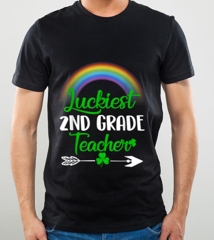 Nice Luckiest 2nd Grade Teacher St Patricks Day 2nd Grade Teacher shirt 4 - Nice Luckiest 2nd Grade Teacher St Patricks Day 2nd Grade Teacher shirt