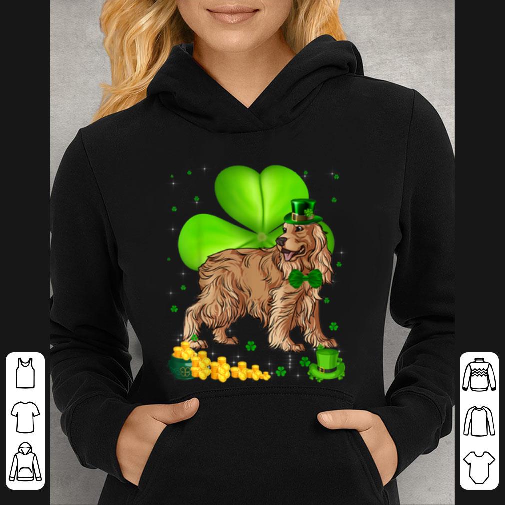 Nice St Patrick s Day English Cocker Spaniel Shamrock Pet Lover shirt 4 - Nice St Patrick's Day English Cocker Spaniel Shamrock Pet Lover shirt