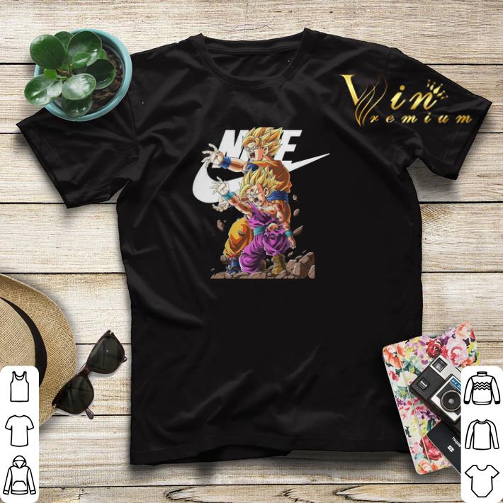 Nike Son Goku and Gohan Dragon Ball Z shirt sweater Nike Son Goku and Gohan Dragon Ball Z shirt sweater 4 - Nike Son Goku and Gohan Dragon Ball Z shirt sweater