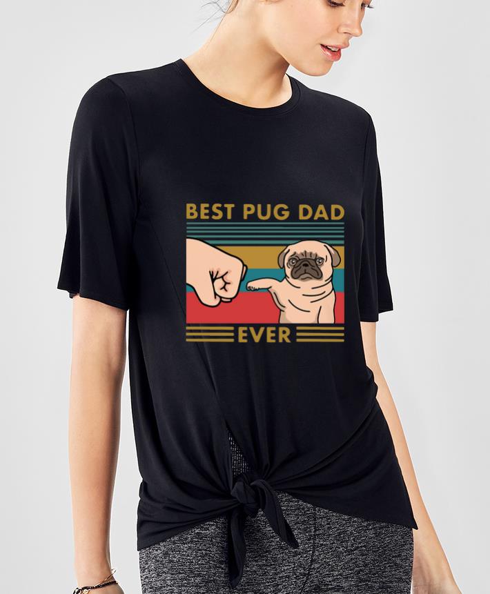 Official Best Pug Dad Ever Vintage shirt 4 - Official Best Pug Dad Ever Vintage shirt