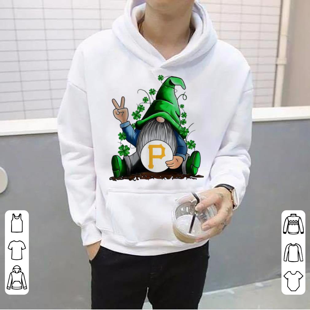 Official Gnomes Hug Pittsburgh Pirates Baseball Shamrock shirt 4 - Official Gnomes Hug Pittsburgh Pirates Baseball Shamrock shirt