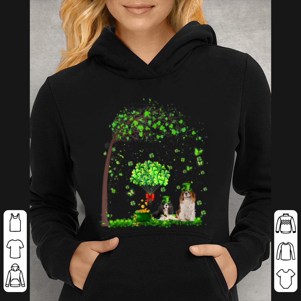 Official Leprechaun Cavalier King Charles Spaniel Tree Patrick s Day shirt 4 - Official Leprechaun Cavalier King Charles Spaniel Tree Patrick's Day shirt