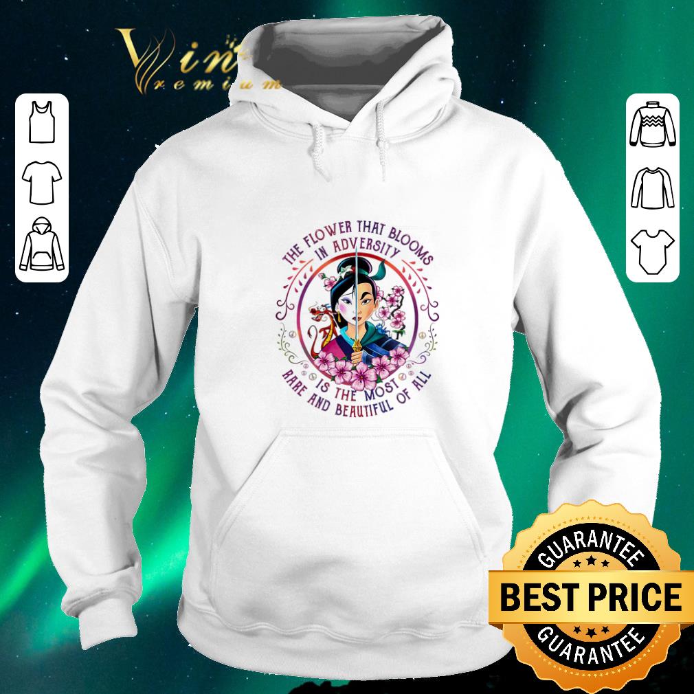 Official Mulan the flower that blooms in adversity is the most rare and beautiful of all shirt sweater Official Mulan the flower that blooms in adversity is the most rare and beautiful of all shirt sweater 4 - Official Mulan the flower that blooms in adversity is the most rare and beautiful of all shirt sweater