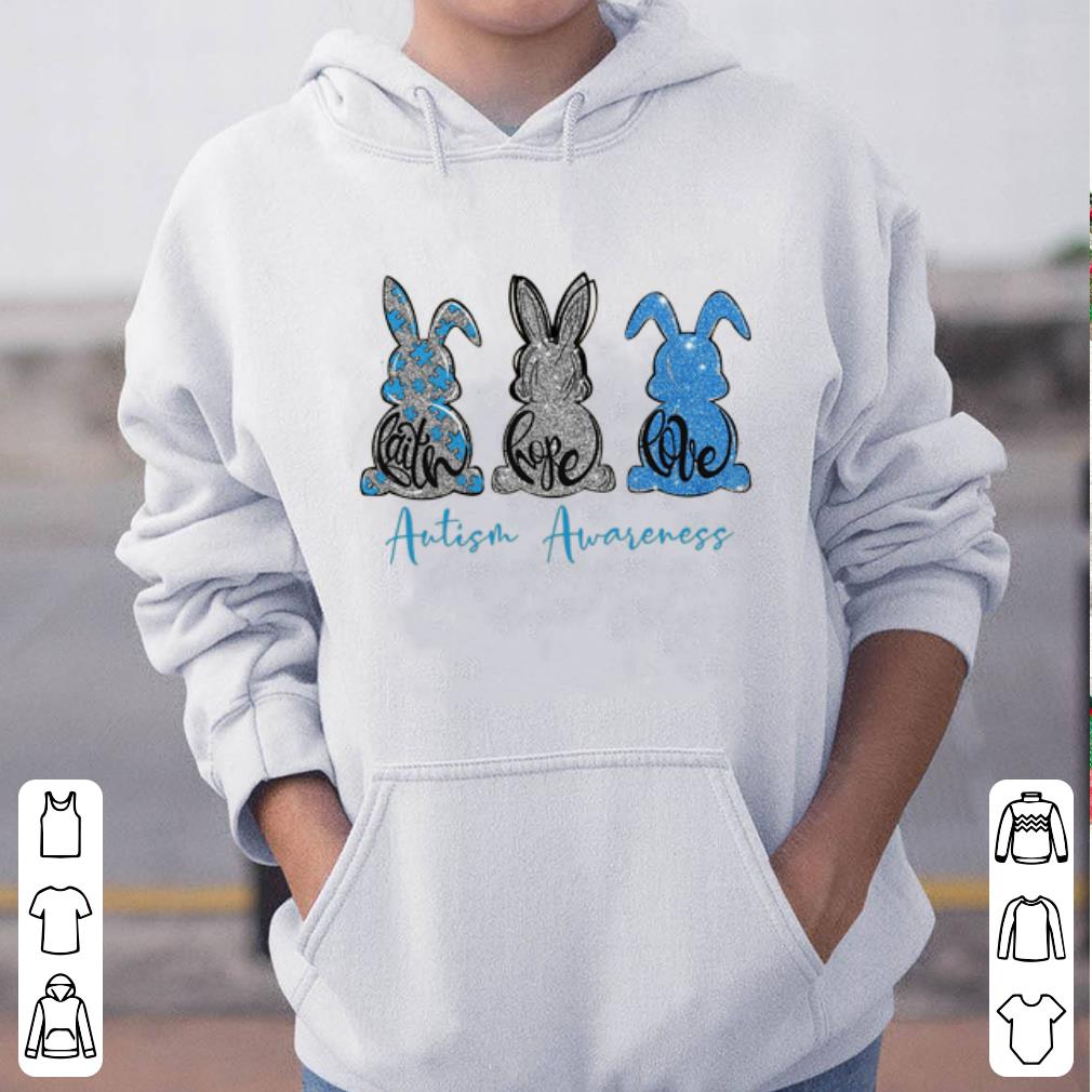 Official Rabbits Faith Hope Love Autism Awareness shirt 4 - Official Rabbits Faith Hope Love Autism Awareness shirt