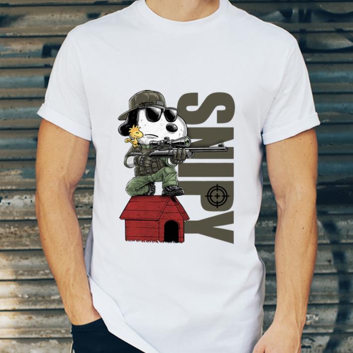 Official Sniper Snoopy And Woodstock Snipy shirt 4 - Official Sniper Snoopy And Woodstock Snipy shirt