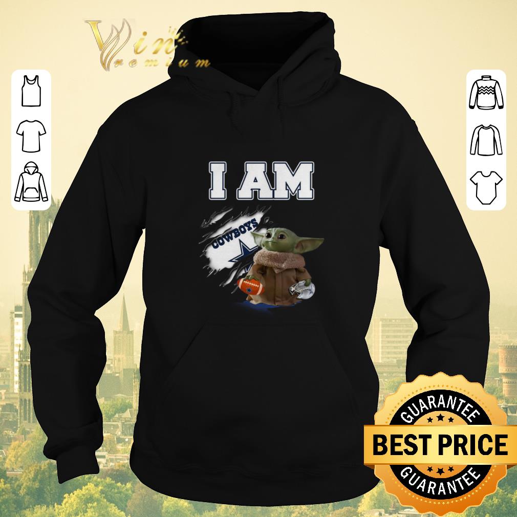 Original Baby Yoda I am Dallas Cowboys inside me shirt sweater 4 - Original Baby Yoda I am Dallas Cowboys inside me shirt sweater